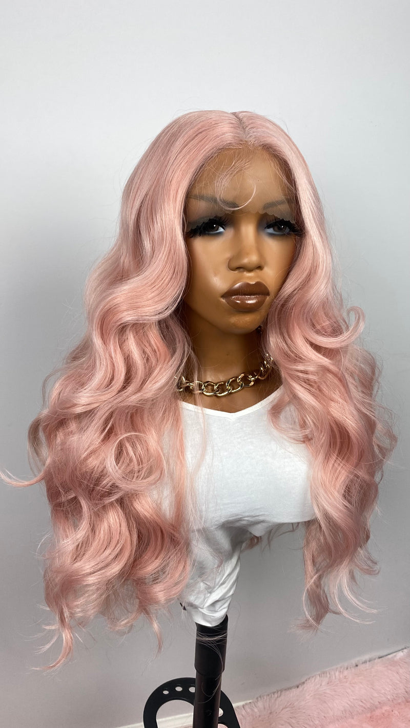 MINI  GLAM - Blow Out | T-Part Wig | peach